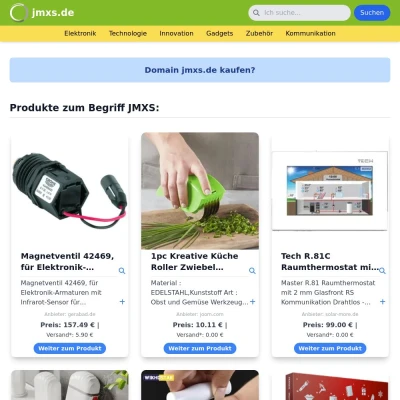 Screenshot jmxs.de