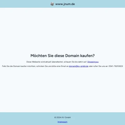 Screenshot jnum.de