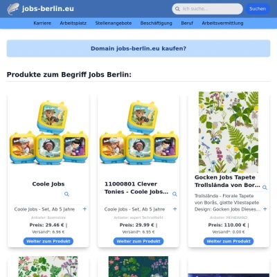 Screenshot jobs-berlin.eu