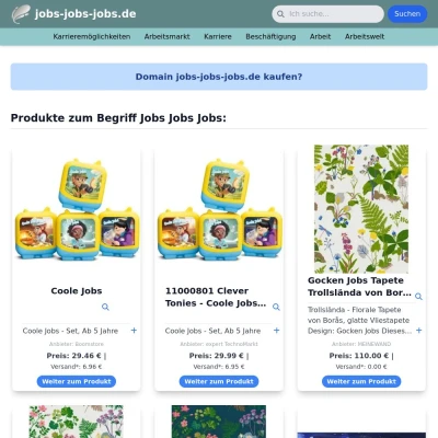 Screenshot jobs-jobs-jobs.de