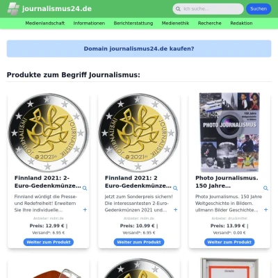 Screenshot journalismus24.de