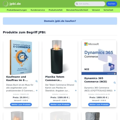 Screenshot jpbi.de