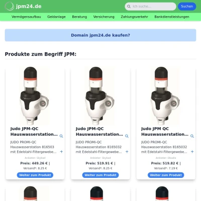 Screenshot jpm24.de