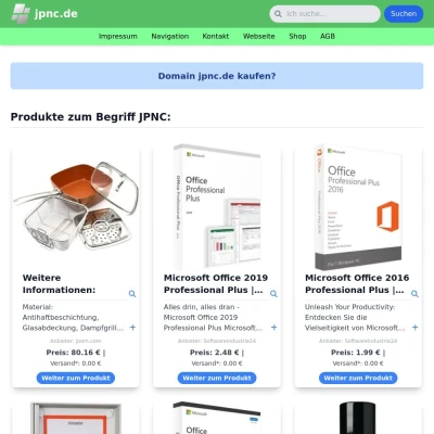Screenshot jpnc.de