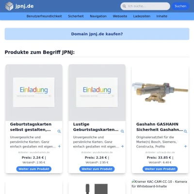 Screenshot jpnj.de