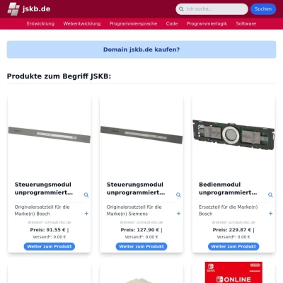 Screenshot jskb.de