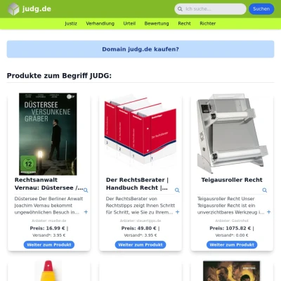 Screenshot judg.de