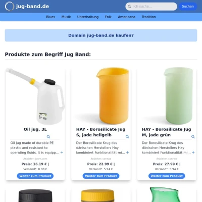 Screenshot jug-band.de
