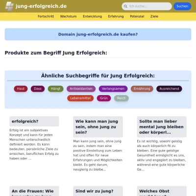 Screenshot jung-erfolgreich.de