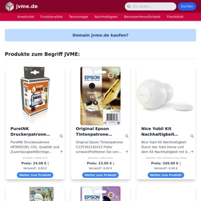 Screenshot jvme.de