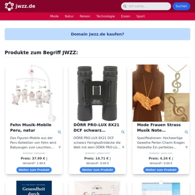 Screenshot jwzz.de