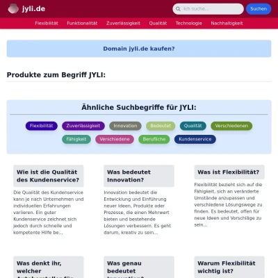 Screenshot jyli.de