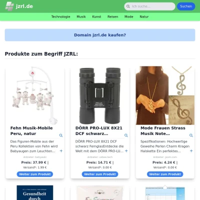 Screenshot jzrl.de