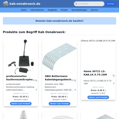 Screenshot kab-osnabrueck.de