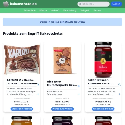 Screenshot kakaoschote.de