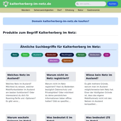 Screenshot kalterherberg-im-netz.de