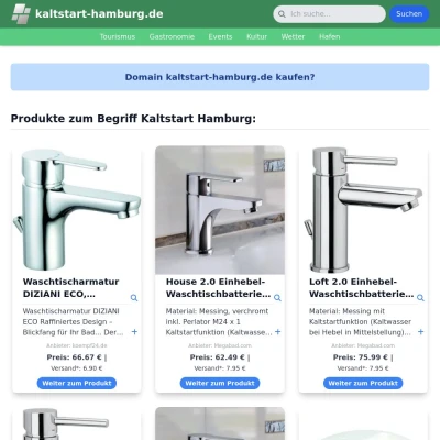Screenshot kaltstart-hamburg.de
