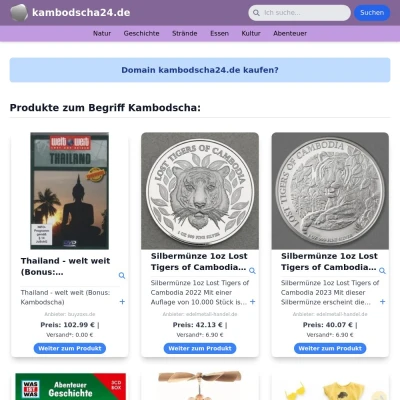 Screenshot kambodscha24.de