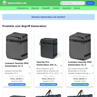 Screenshot kamerabox.de