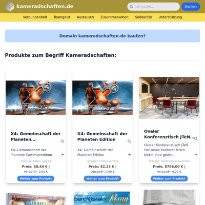 Screenshot kameradschaften.de