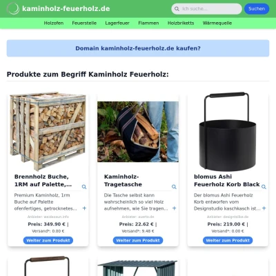 Screenshot kaminholz-feuerholz.de