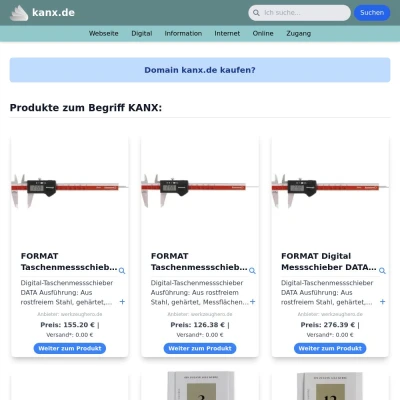 Screenshot kanx.de