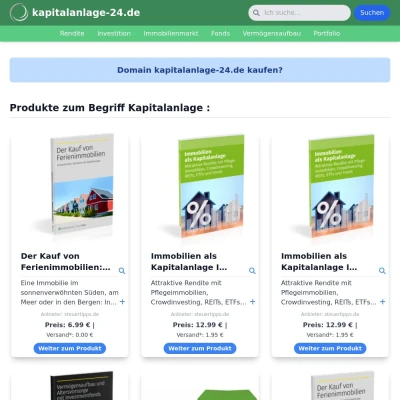 Screenshot kapitalanlage-24.de