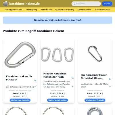 Screenshot karabiner-haken.de