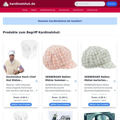 Screenshot kardinalshut.de