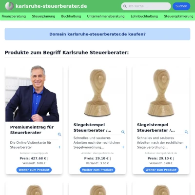 Screenshot karlsruhe-steuerberater.de