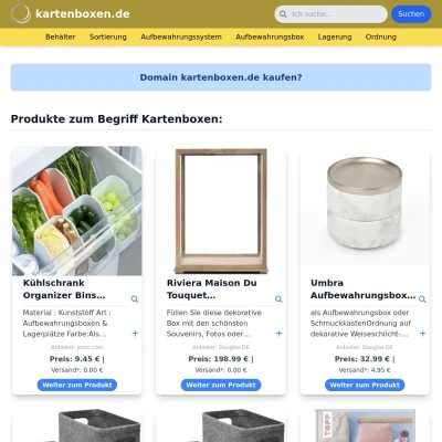 Screenshot kartenboxen.de