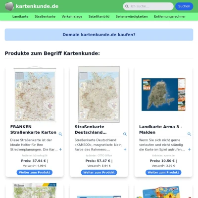 Screenshot kartenkunde.de