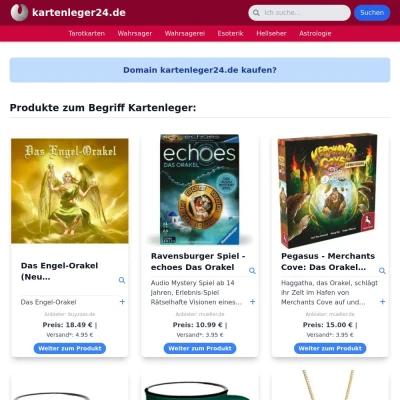 Screenshot kartenleger24.de