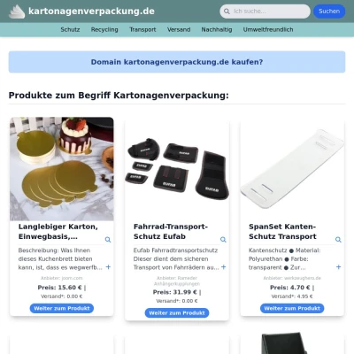 Screenshot kartonagenverpackung.de