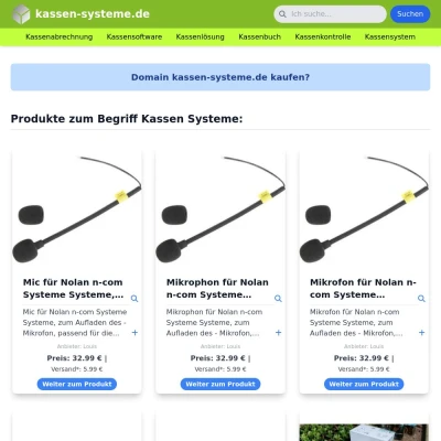 Screenshot kassen-systeme.de