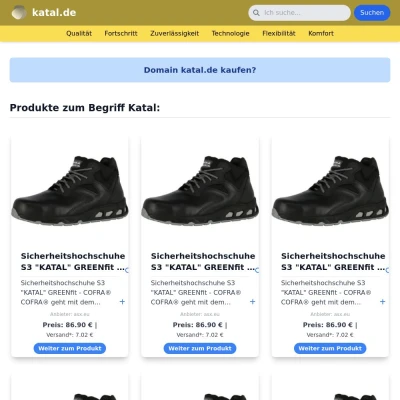 Screenshot katal.de
