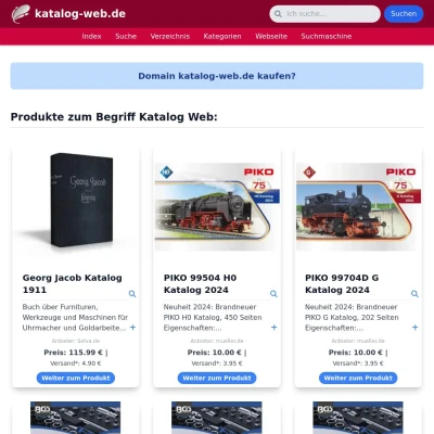 Screenshot katalog-web.de