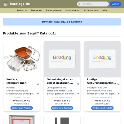 Screenshot katalog1.de