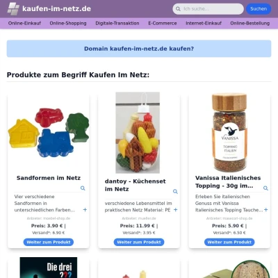 Screenshot kaufen-im-netz.de