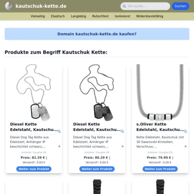 Screenshot kautschuk-kette.de