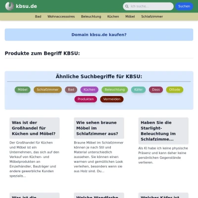 Screenshot kbsu.de