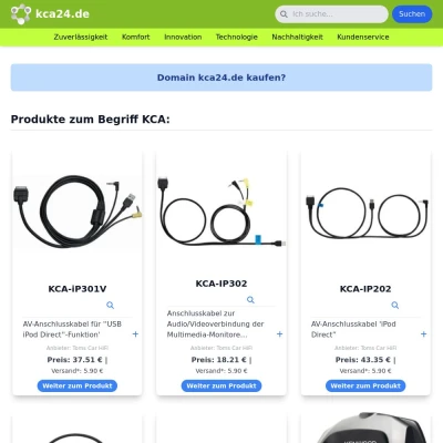 Screenshot kca24.de