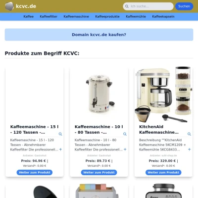 Screenshot kcvc.de