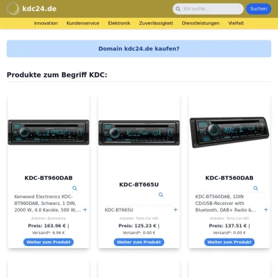 Screenshot kdc24.de