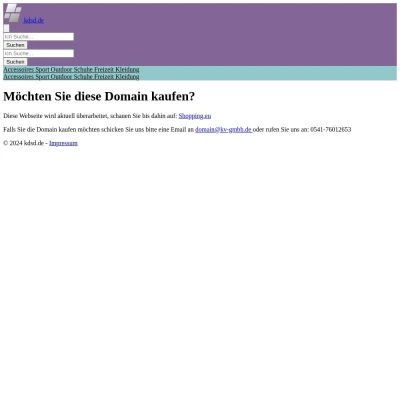 Screenshot kdsd.de