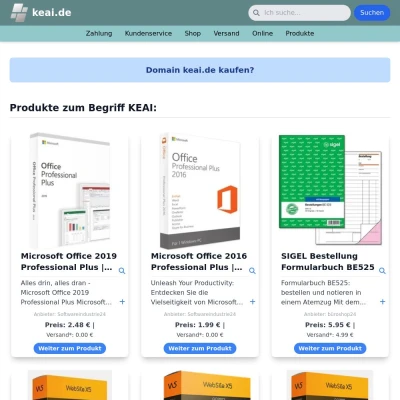 Screenshot keai.de