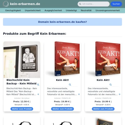 Screenshot kein-erbarmen.de