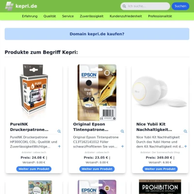 Screenshot kepri.de