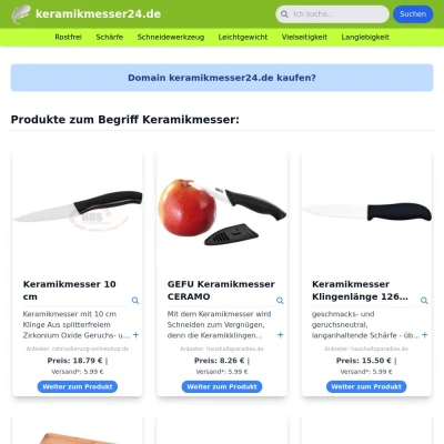 Screenshot keramikmesser24.de