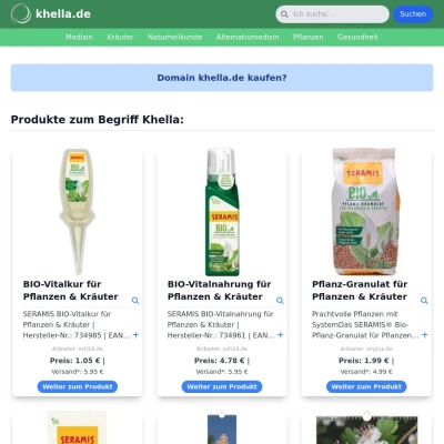 Screenshot khella.de